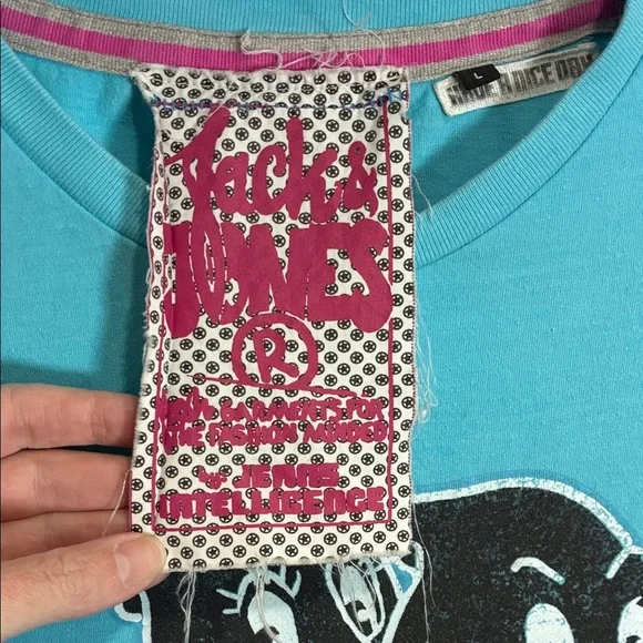 Y2K Graphic Cartoon Surf Tee Jack & Jones Beach Skate Graphic L - Picture 3 of 10